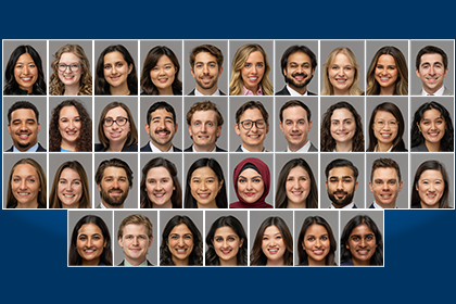 Collage of medical student headshots
