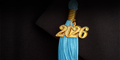 lt blue tassel